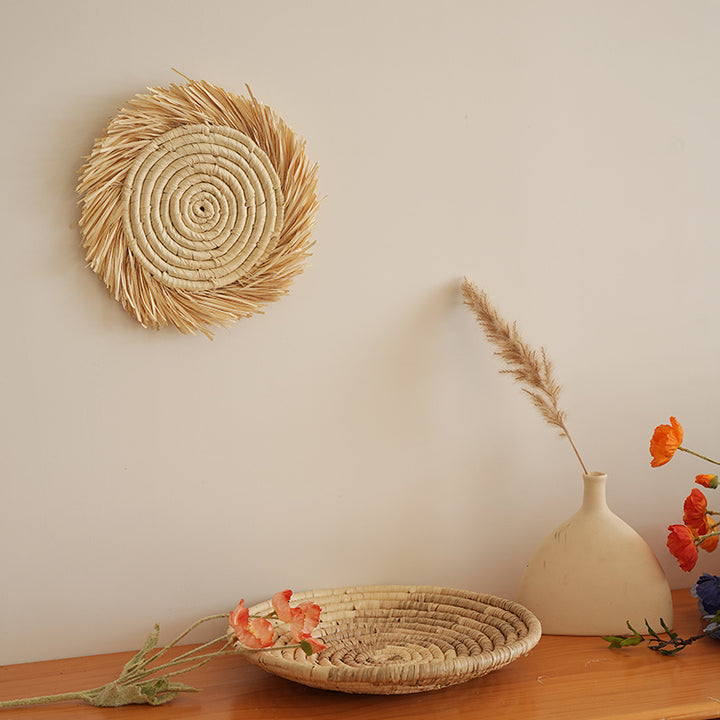 Decorative table mat made of seagrass Kalsten