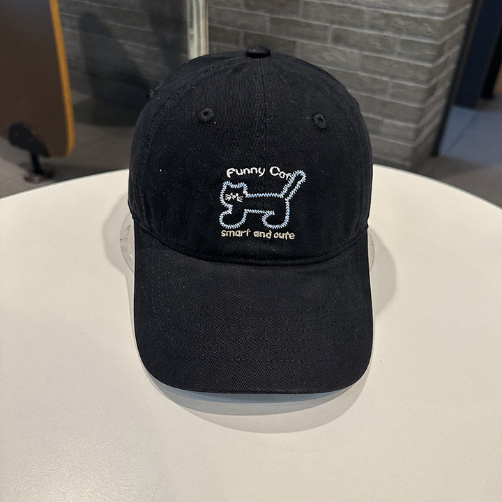 Women's Playful Cat-Themed Baseball Cap Kalsten