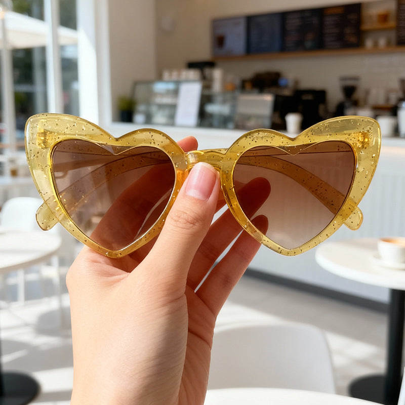 Vintage Heart-Frame Sunglasses Kalsten
