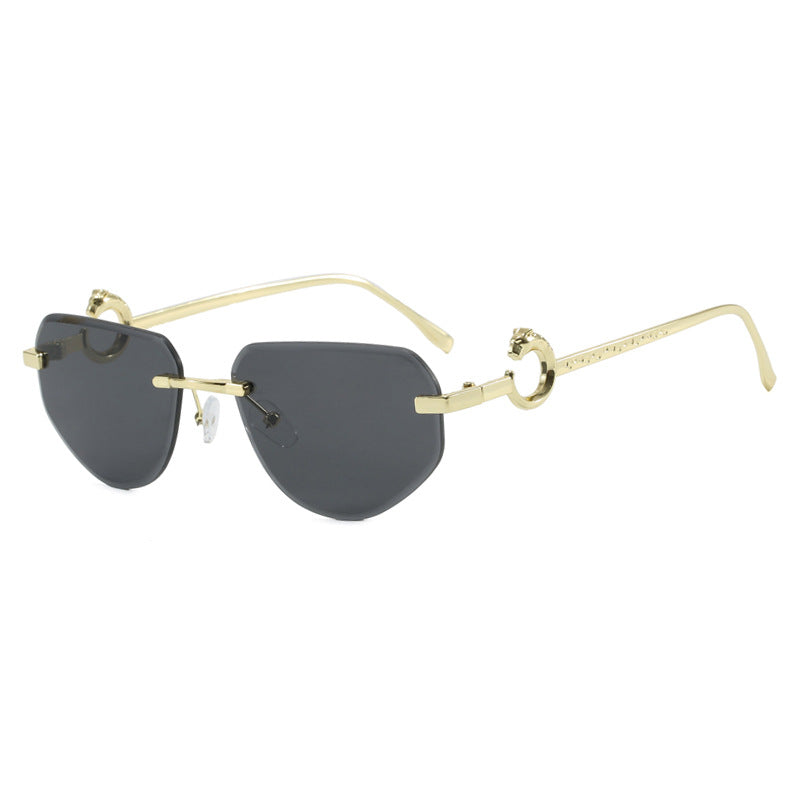 Women's trendy chic sunglasses in modern design with delicate metal frame Kalsten