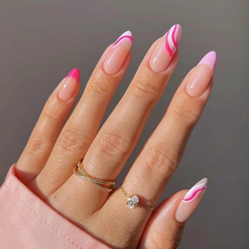 Artificial nail set with unique patterns Kalsten