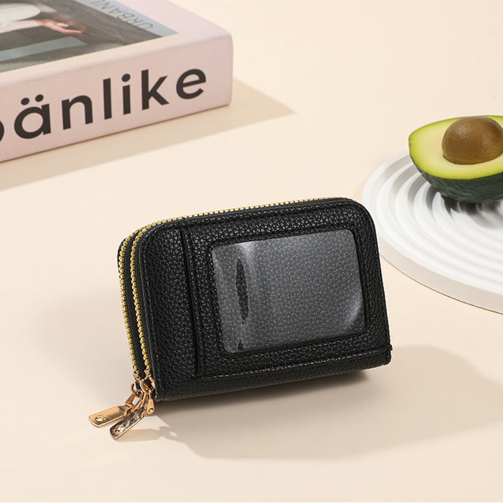 Compact Multi-Pocket Zippered Wallet Kalsten