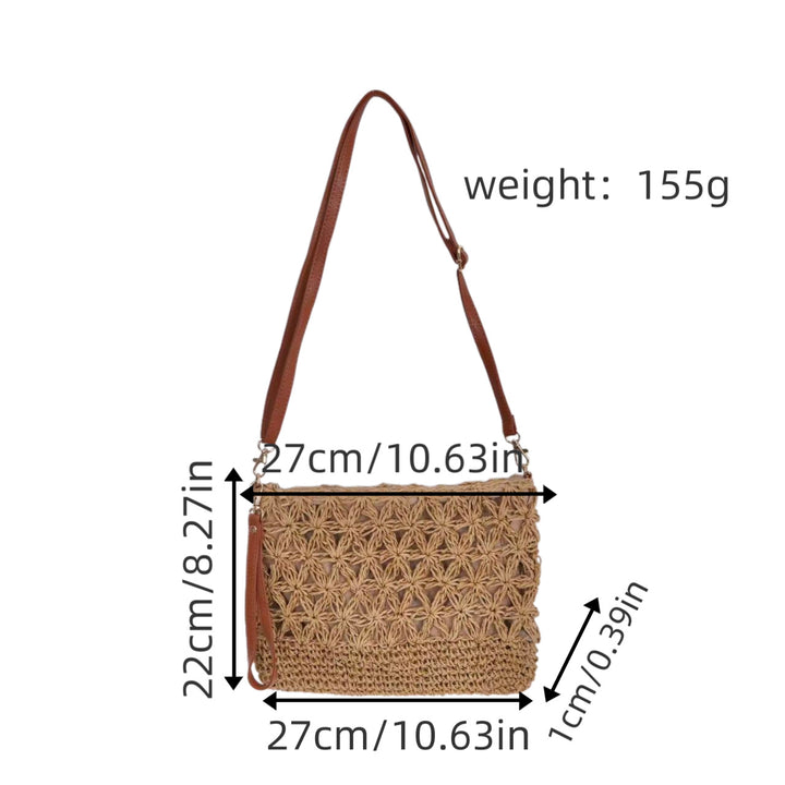 Handbag with delicate floral pattern Kalsten