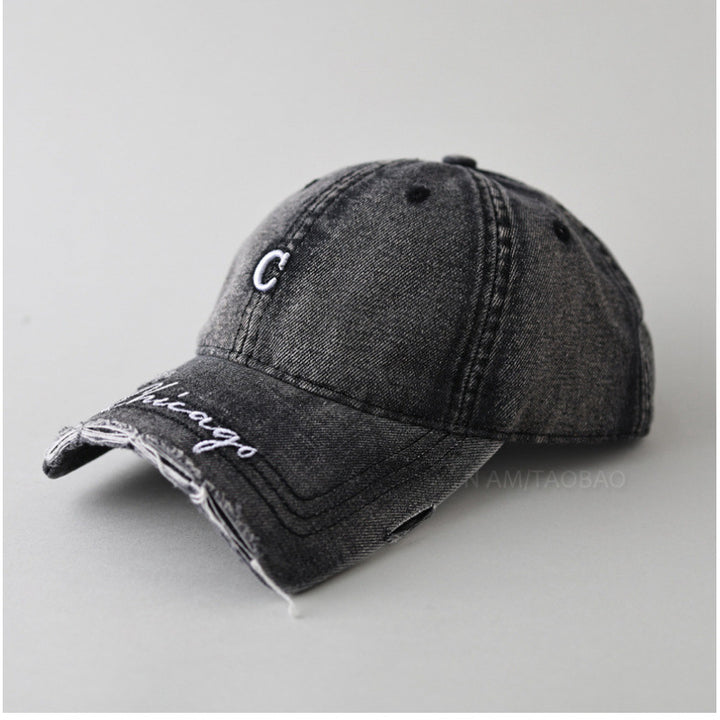 Women's Distressed Cotton Baseball Cap Kalsten 1784083462