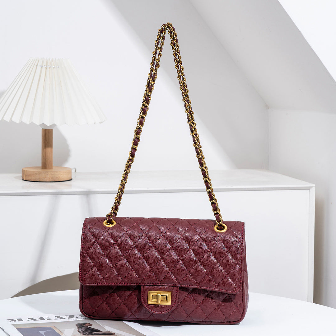 Elegant Quilted Evening Shoulder Bag