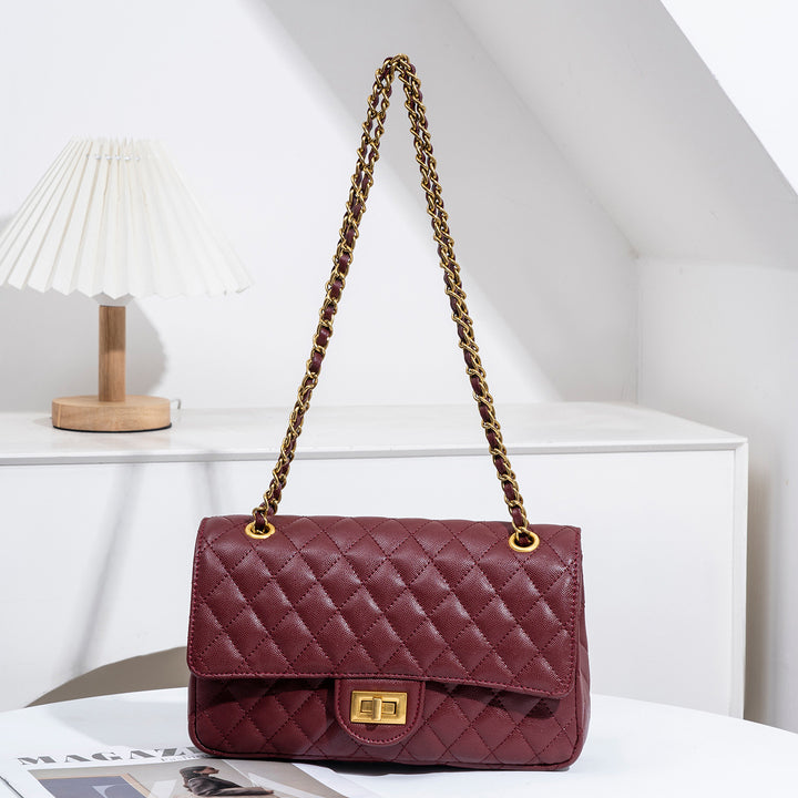 Elegant Quilted Evening Shoulder Bag