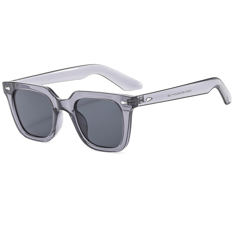 Ladies fashionable glasses with oversized, transparent frame Kalsten