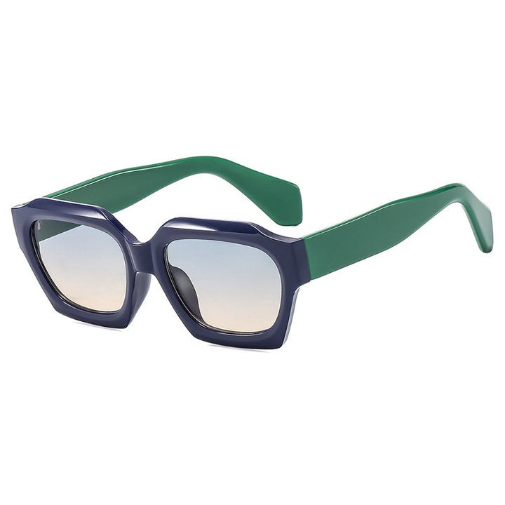 Women's trendy geometric sunglasses with unique design Kalsten