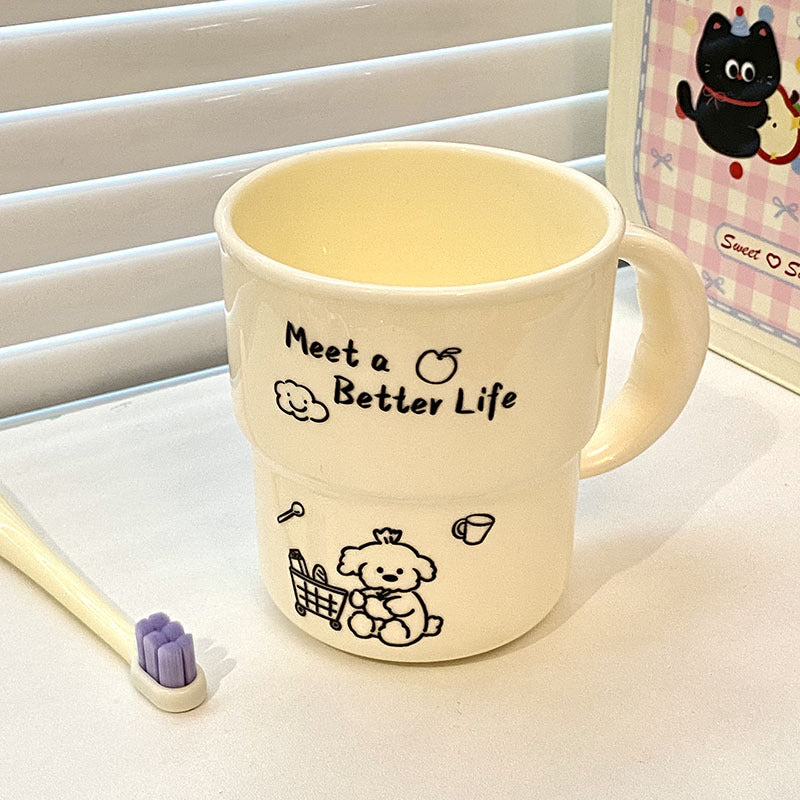 Ceramic mug with cute animal design Kalsten