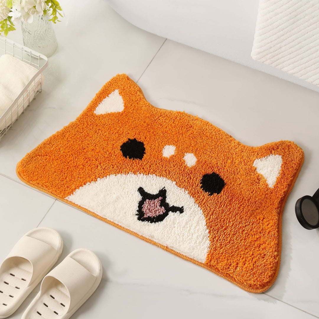 Playful Cartoon Bath Mat Kalsten