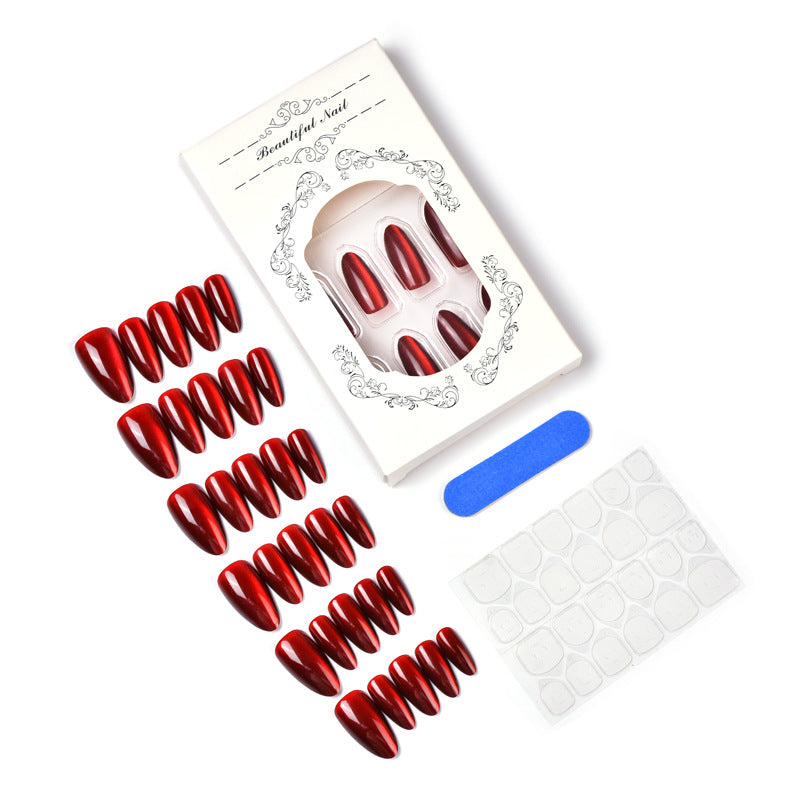 Glossy Stiletto Press-On Nail Set