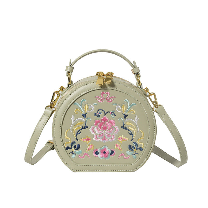 Vintage Floral Embroidered Handbag Kalsten