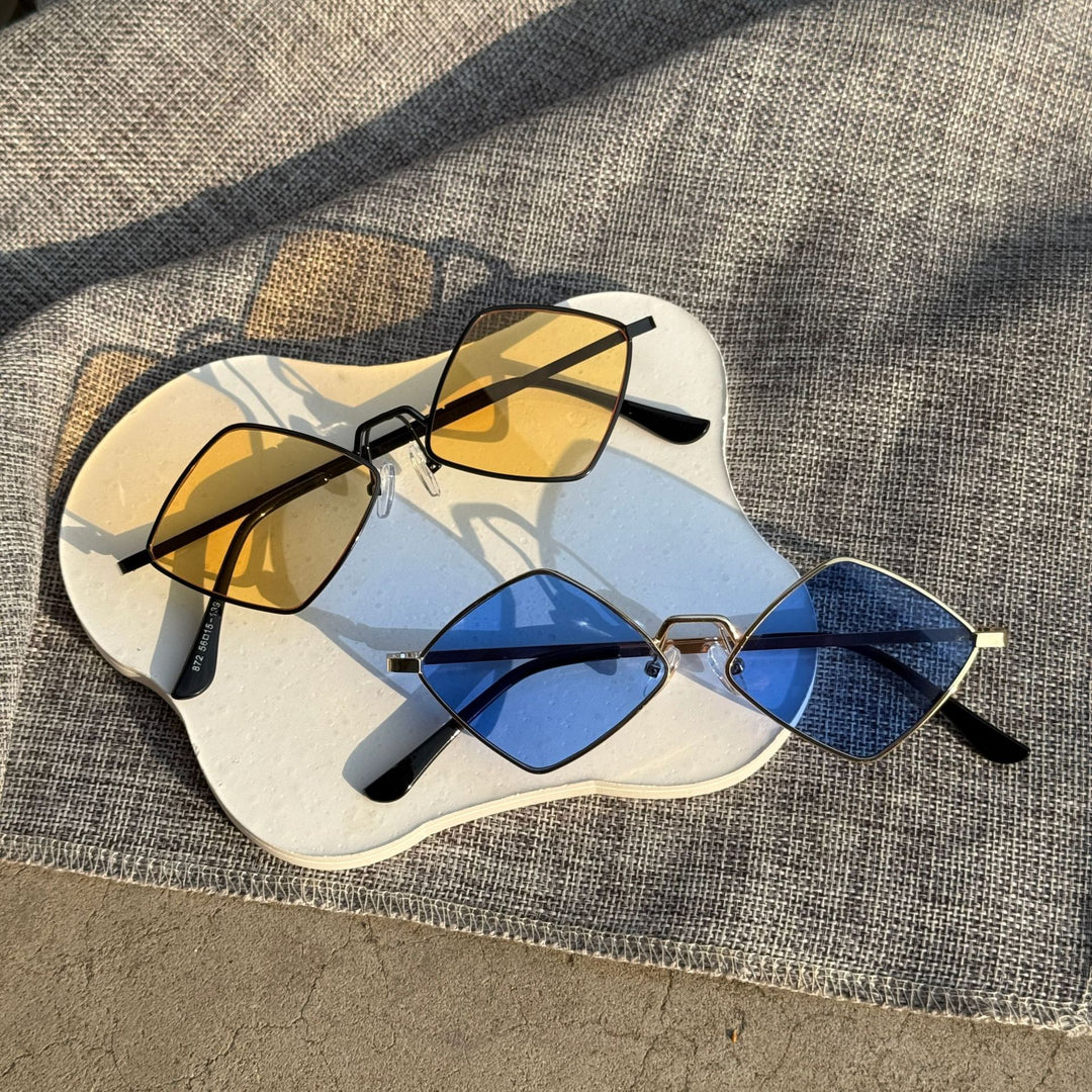 Geometric Frame Sunglasses Kalsten