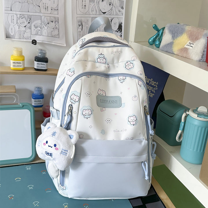 Cute Illustrated Character Backpack Kalsten