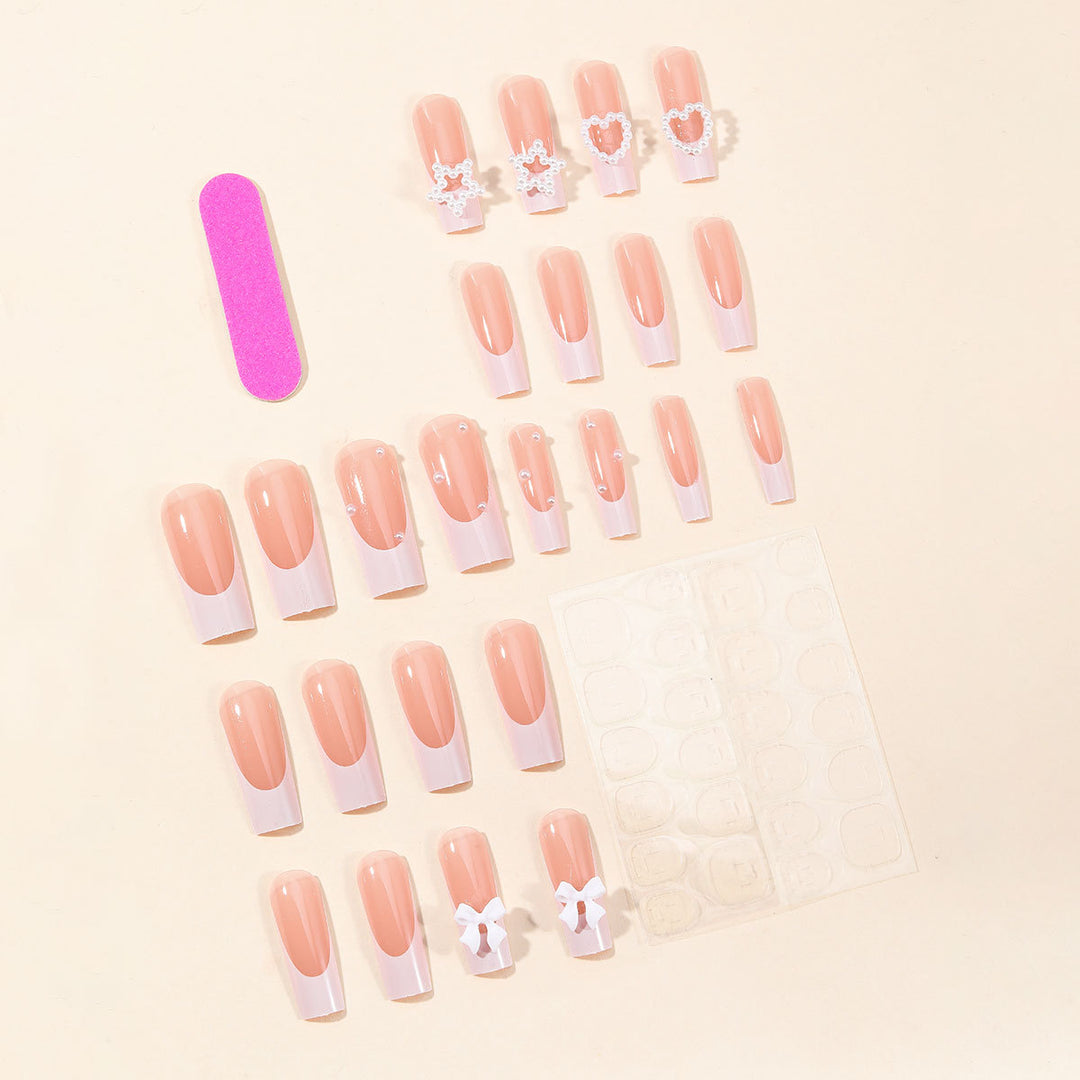 Elegant 3D Decorative Acrylic Nail Art Extensions Kalsten