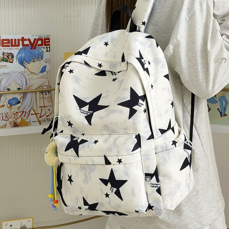 Leisure backpack with practical star motif Kalsten