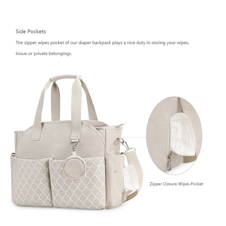 Multifunctional Diaper Bag Kalsten