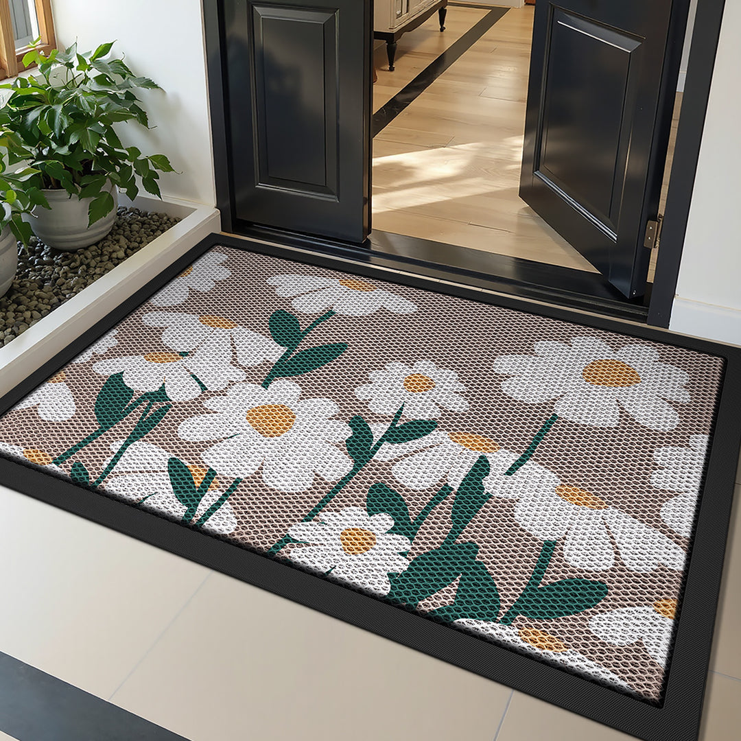 Decorative Geometric Entrance Mat Kalsten