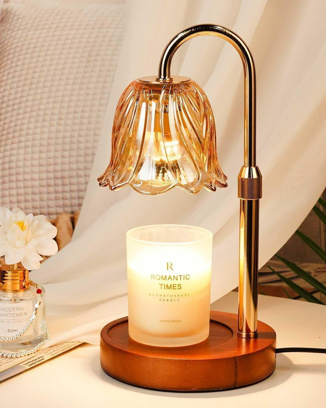 Elegant Glass Table Lamp