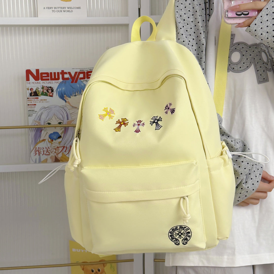 Cute Floral Embroidered Backpack Kalsten