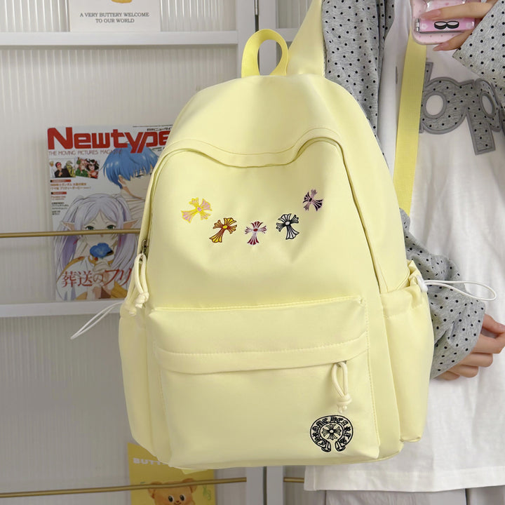 Cute Floral Embroidered Backpack Kalsten