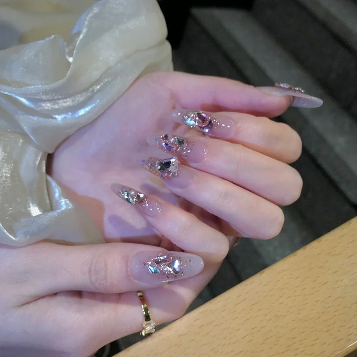 Iridescent Press-On Nail Set Kalsten