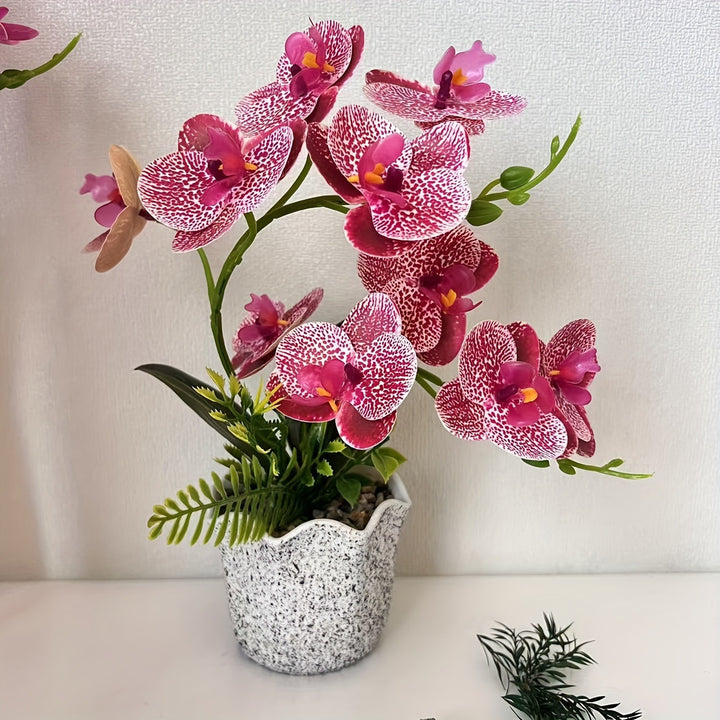 Decorative Floral Orchid Arrangement for Home Decor
