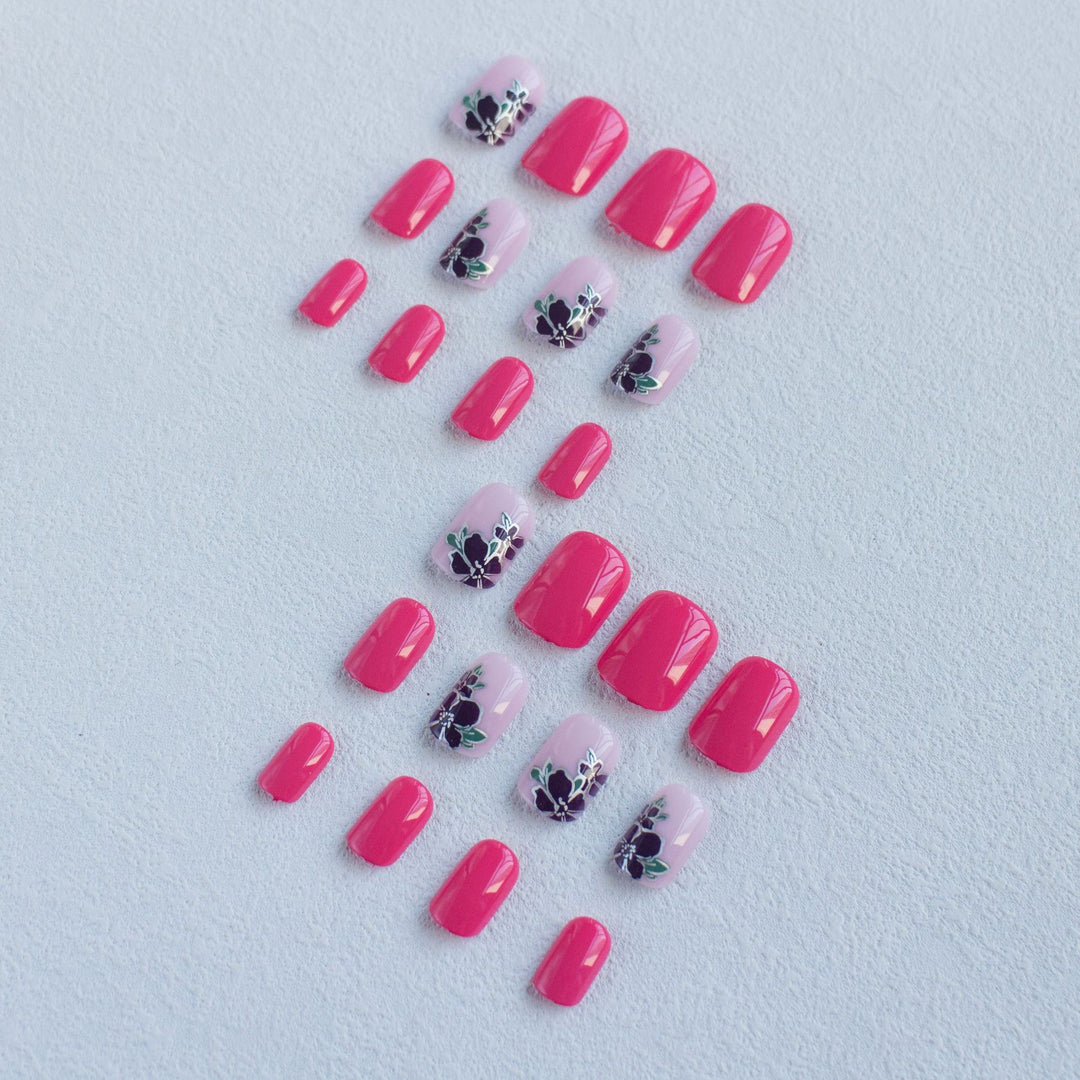 Floral Art Acrylic Nail Design Kit