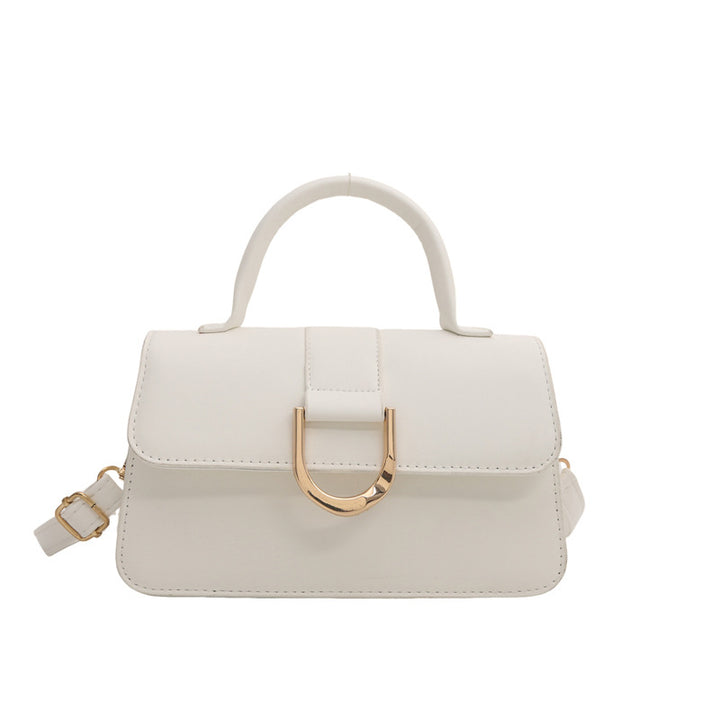 Elegant Structured Handheld Satchel