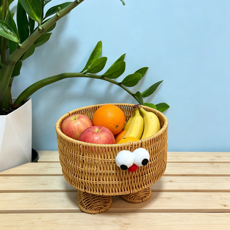 Cute Animal Face Storage Basket Kalsten