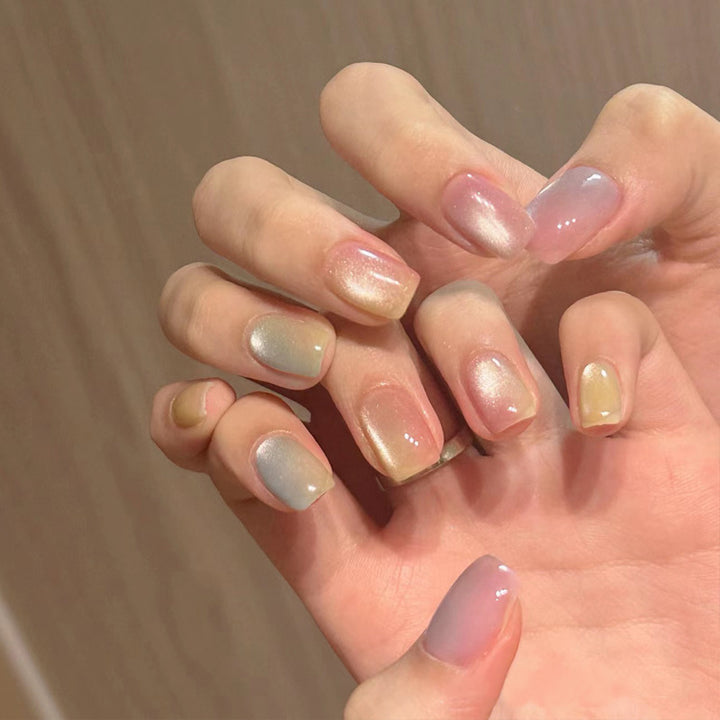 Ombre Press-On Nails with Glossy Finish Kalsten