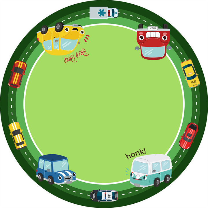 Interactive Car-Themed Play Mat
