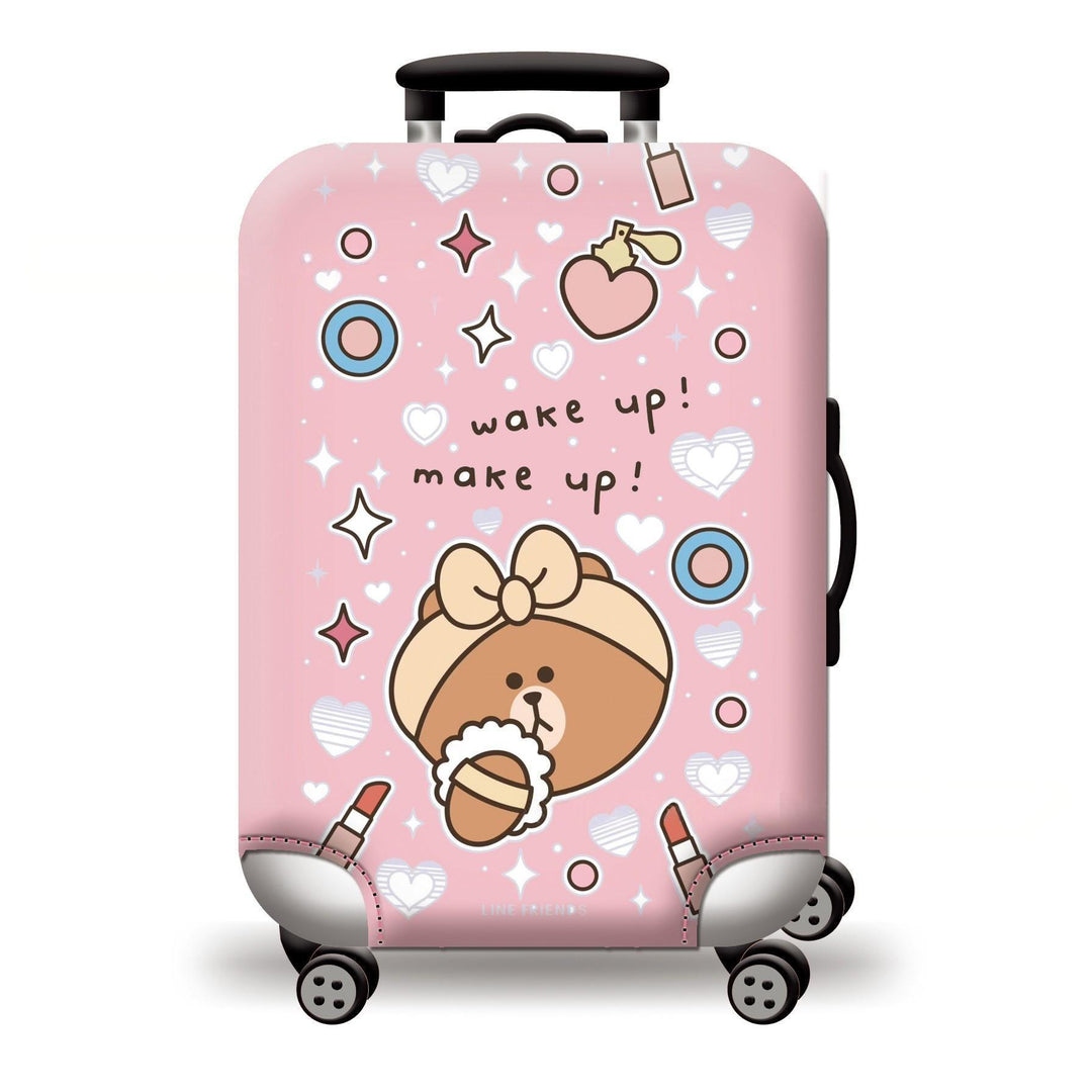 Women Hard Shell Suitcase with Cute Animal Design Kalsten