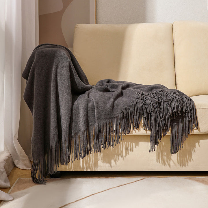 Premium Soft Wool Throw Kalsten