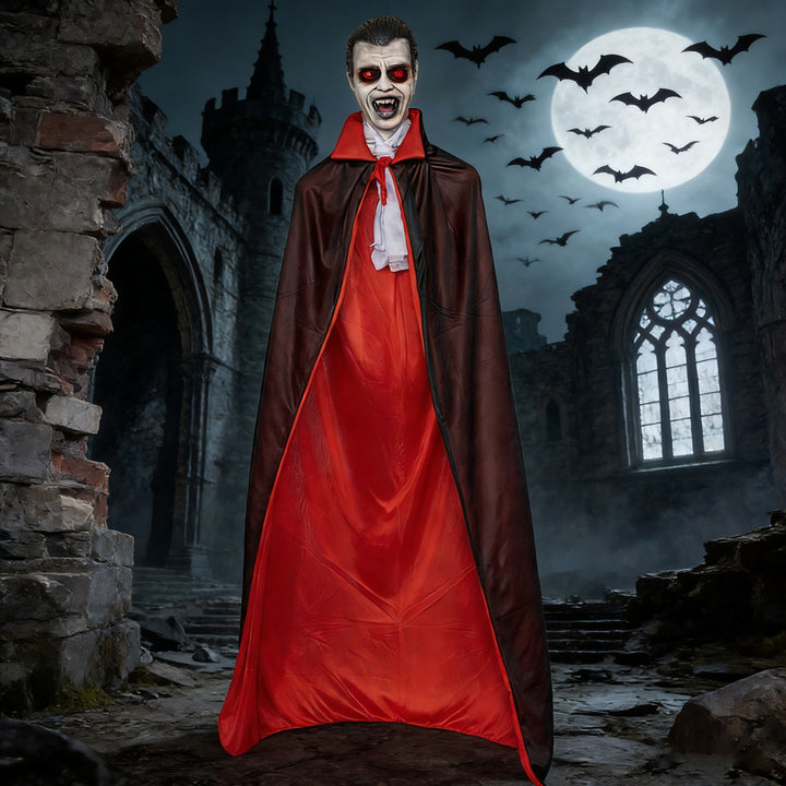 Gothic Vampire Cloak Costume Kalsten