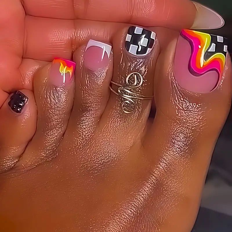 Artistic Toe Nail Wraps Kalsten
