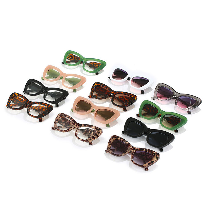 Fashion-Forward Geometric Frame Sunglasses Kalsten