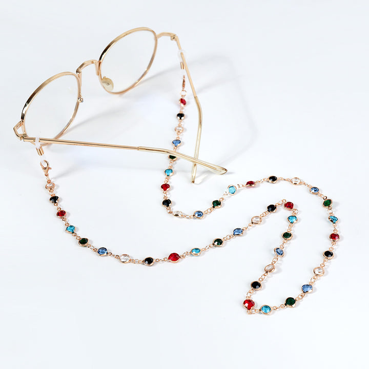 Decorative Gemstone Eyewear Chain Kalsten