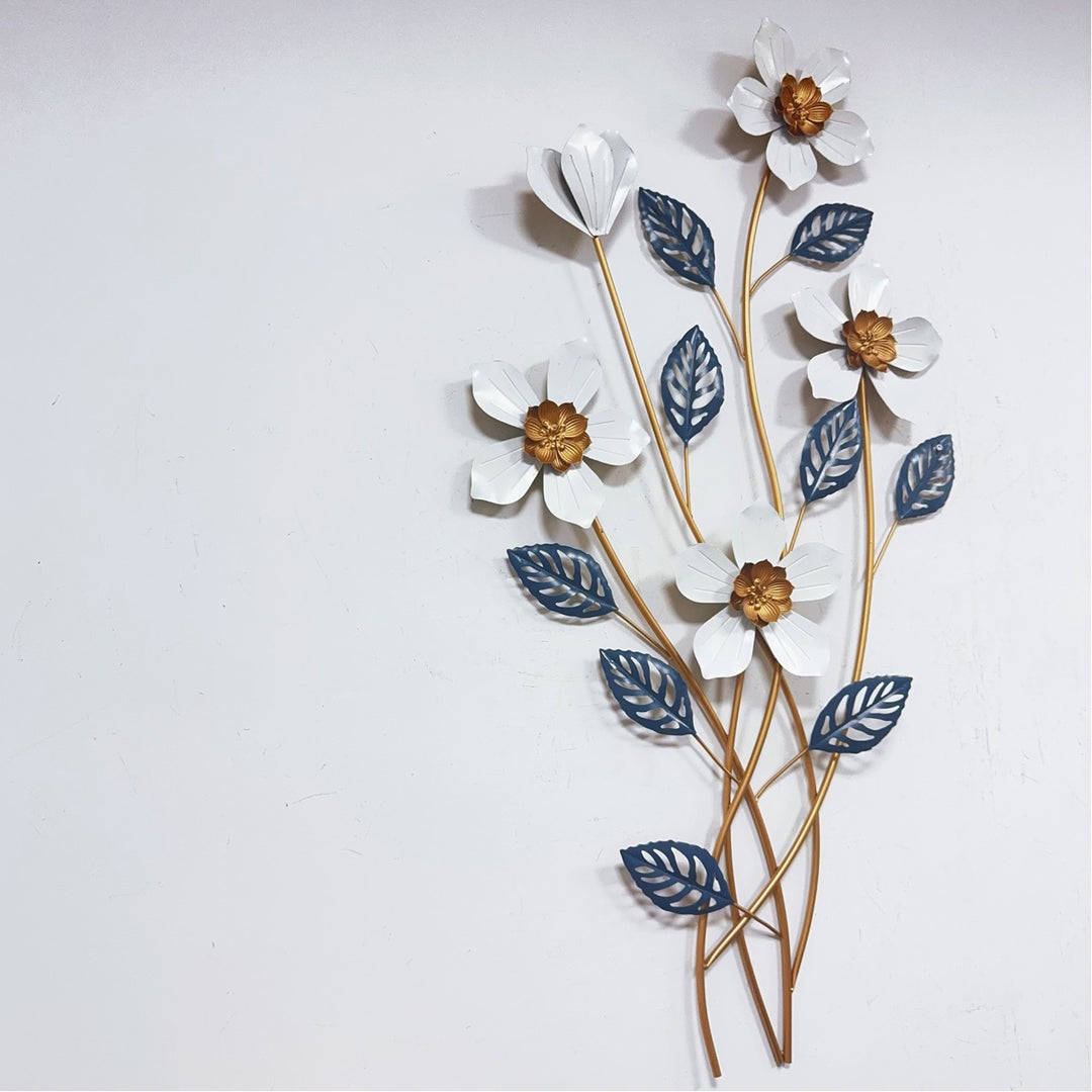 Elegant Floral Wall Sculpture Kalsten