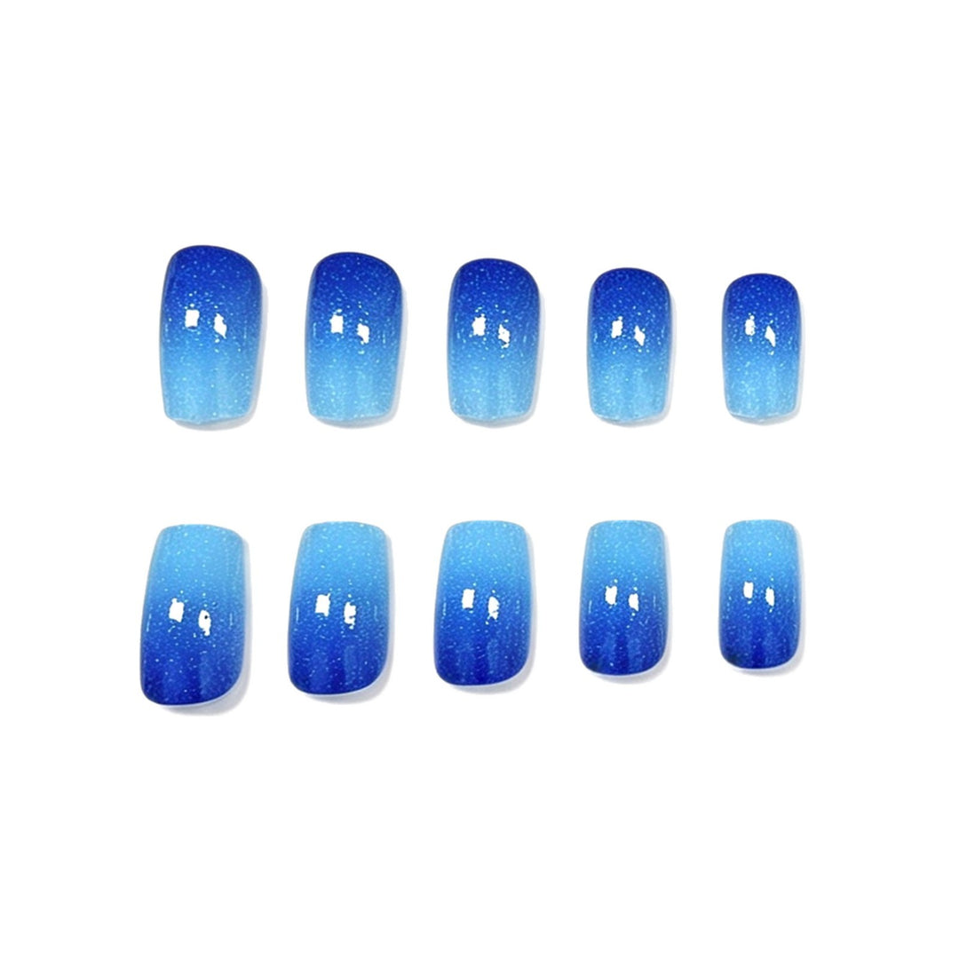 Gradient Glitter Nail Art Kalsten