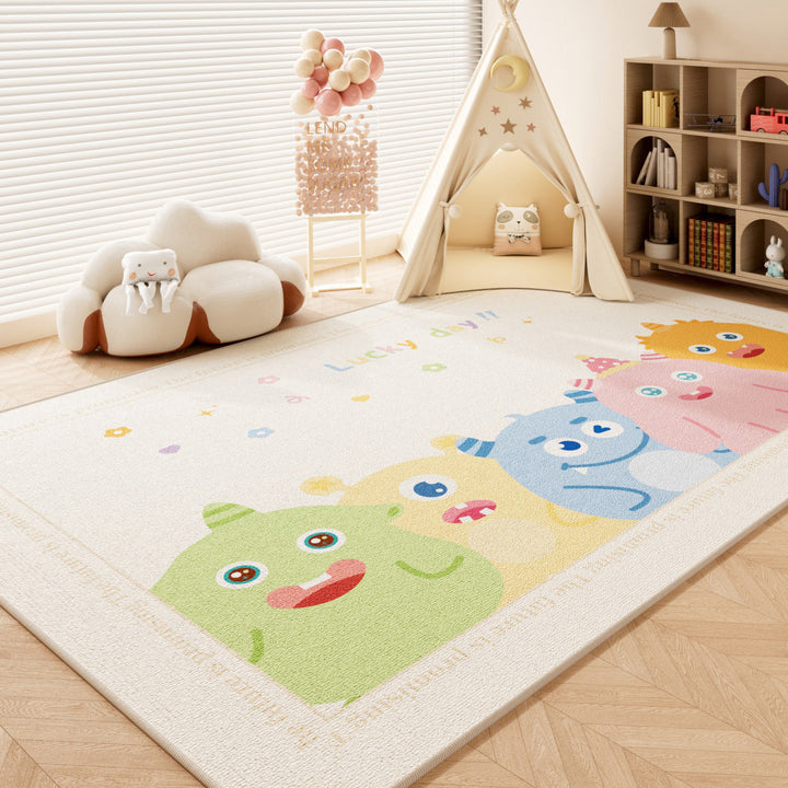 Playful Cartoon-Themed Area Rug Kalsten