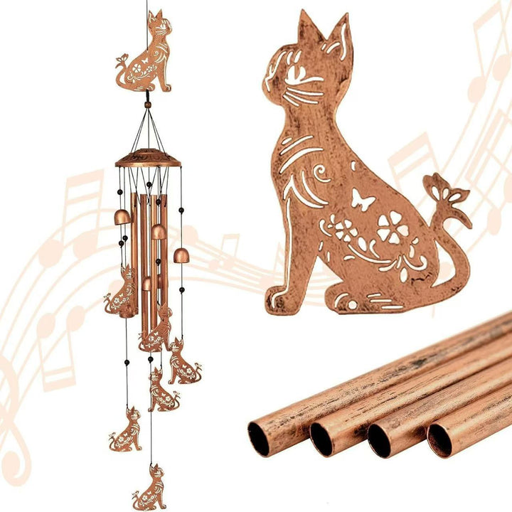 Decorative Wind Chime with Dachshund Design Kalsten