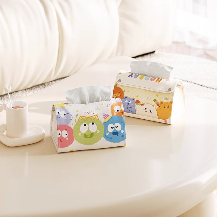 Decorative Dog-Themed Tissue Box Holder Kalsten