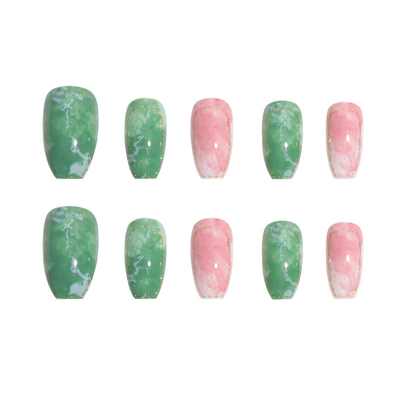 Artistic Press-On Nail Extensions Kalsten