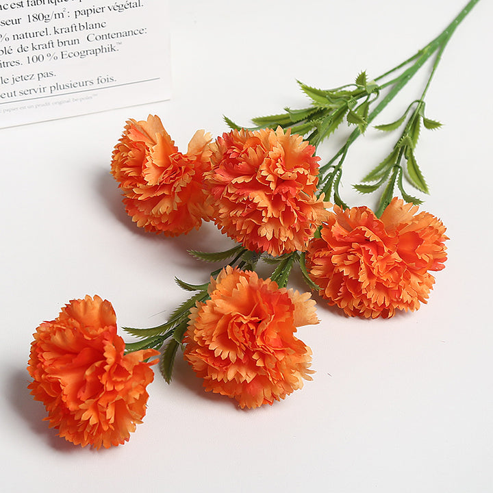 Realistic Floral Carnation Bouquet