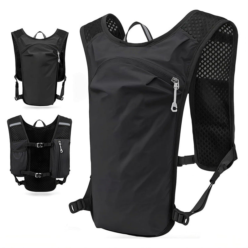 Sporty Hydration Backpack with Breathable Mesh Inserts Kalsten