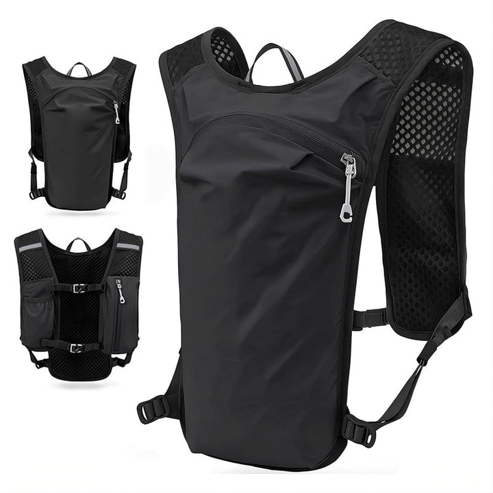 Sporty Hydration Backpack with Breathable Mesh Inserts Kalsten
