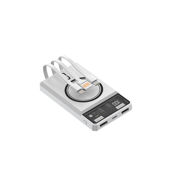 Power bank with integrated light and fast charging functions Kalsten