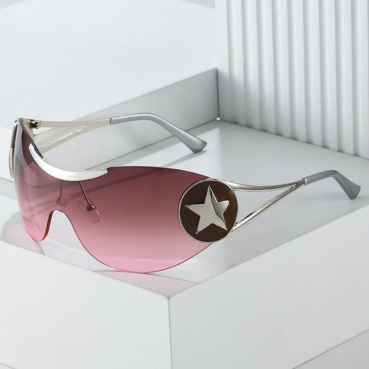 Futuristic Visor Shield Sunglasses Kalsten