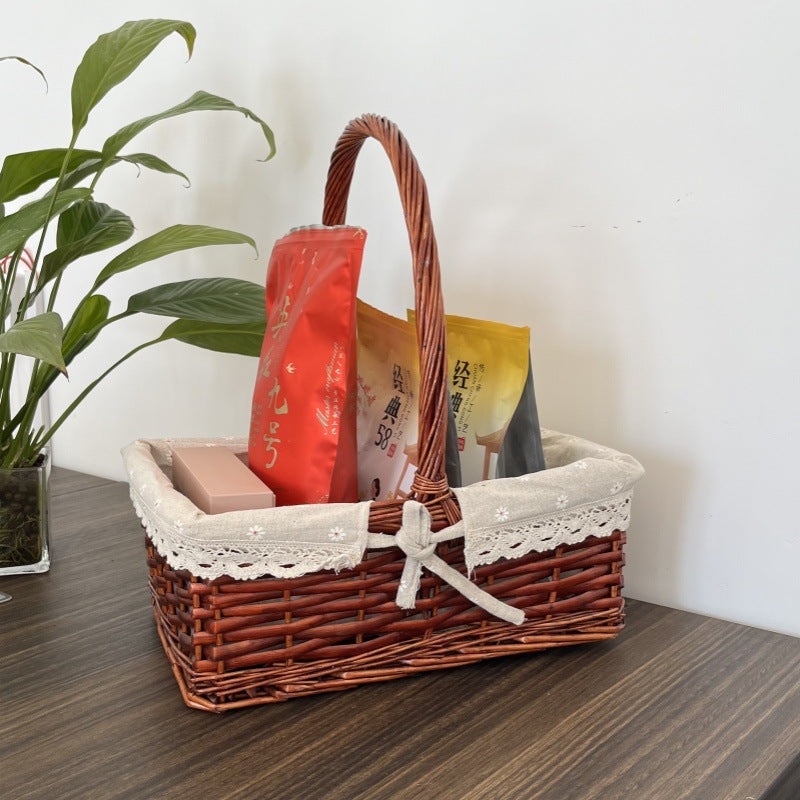 Decorative Woven Storage Basket Kalsten